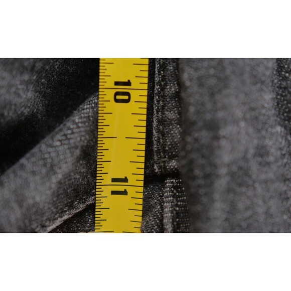 Levi's black wedgie straight button fly‎ denim jeans size 26x26 Raw Hem Women - Picture 5 of 11